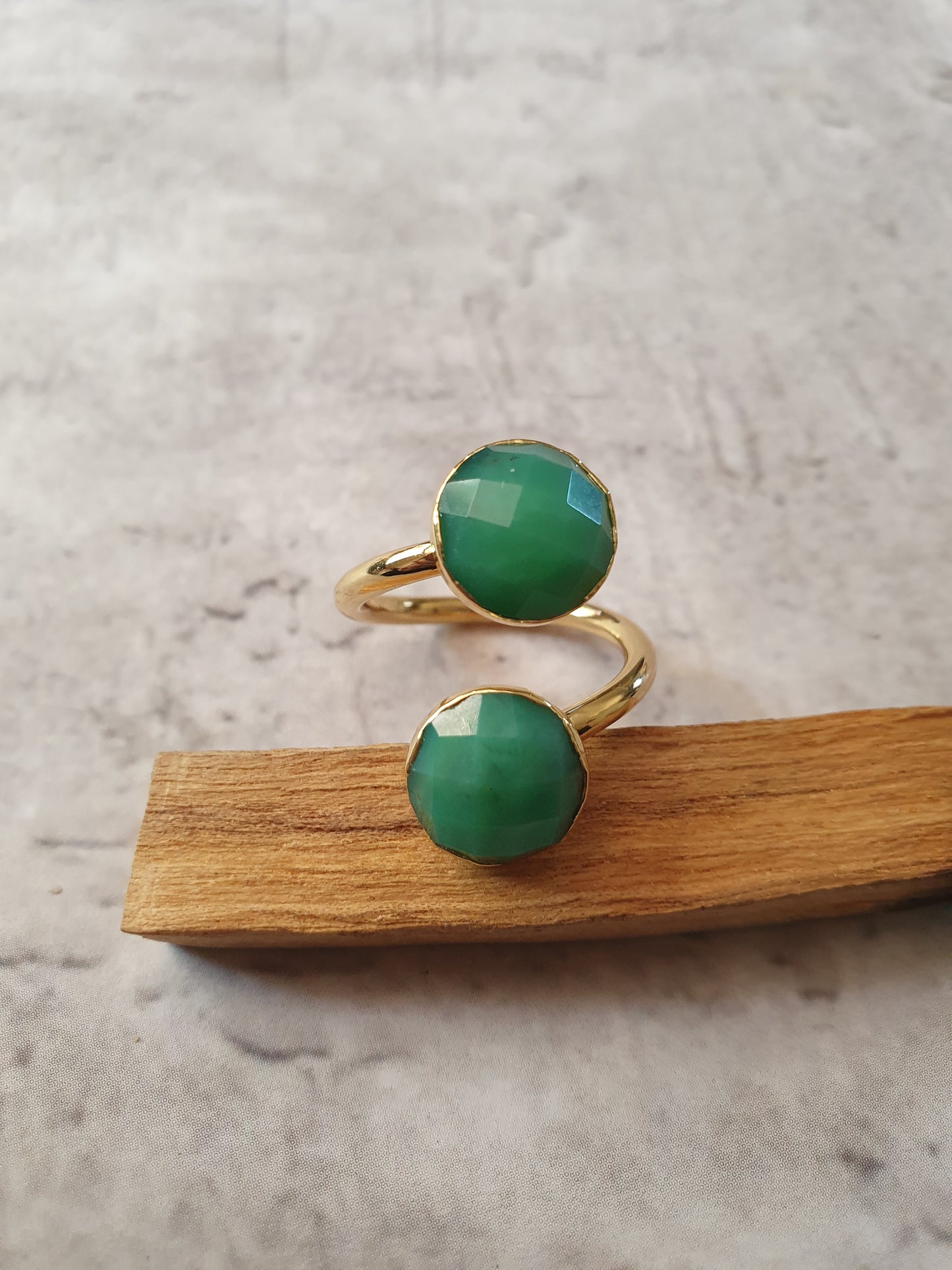 Chrysoprase Ring