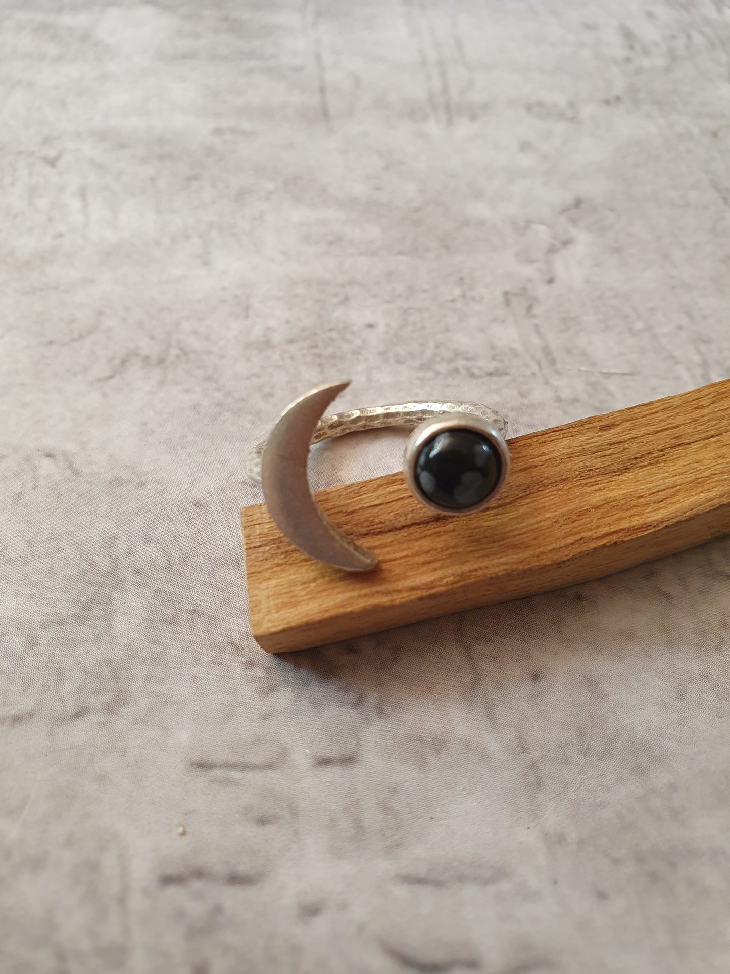 Blue Goldstone Ring