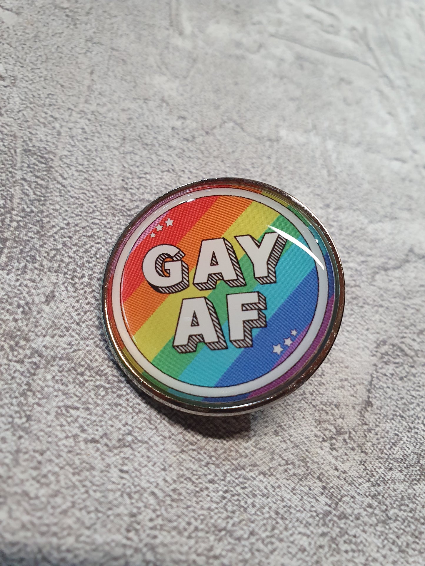 Gay AF Pin