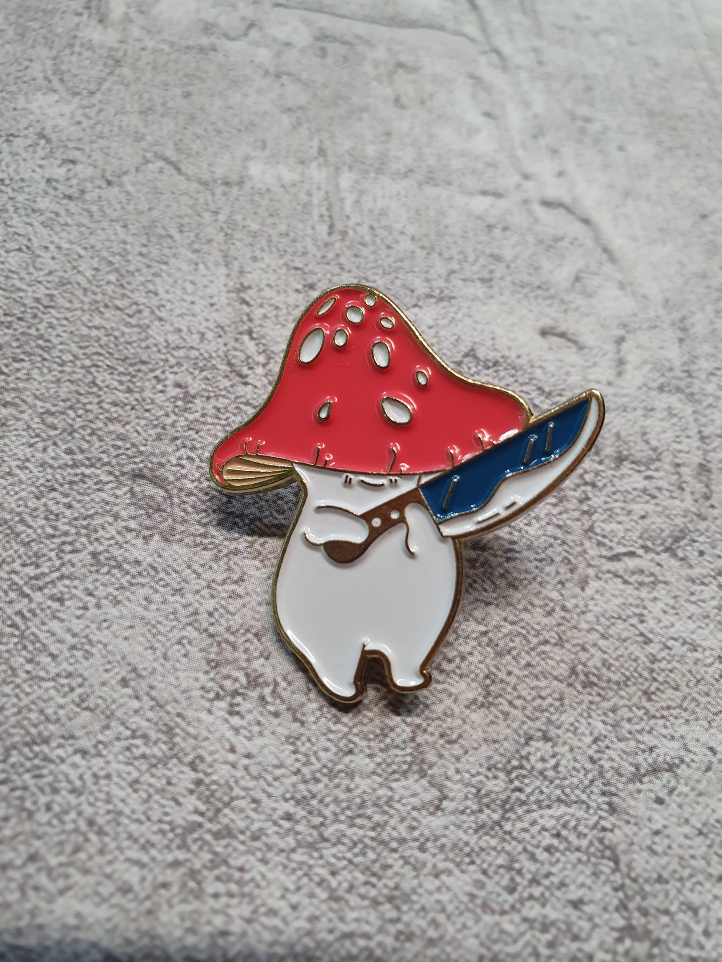 Stabby Shroom Pin