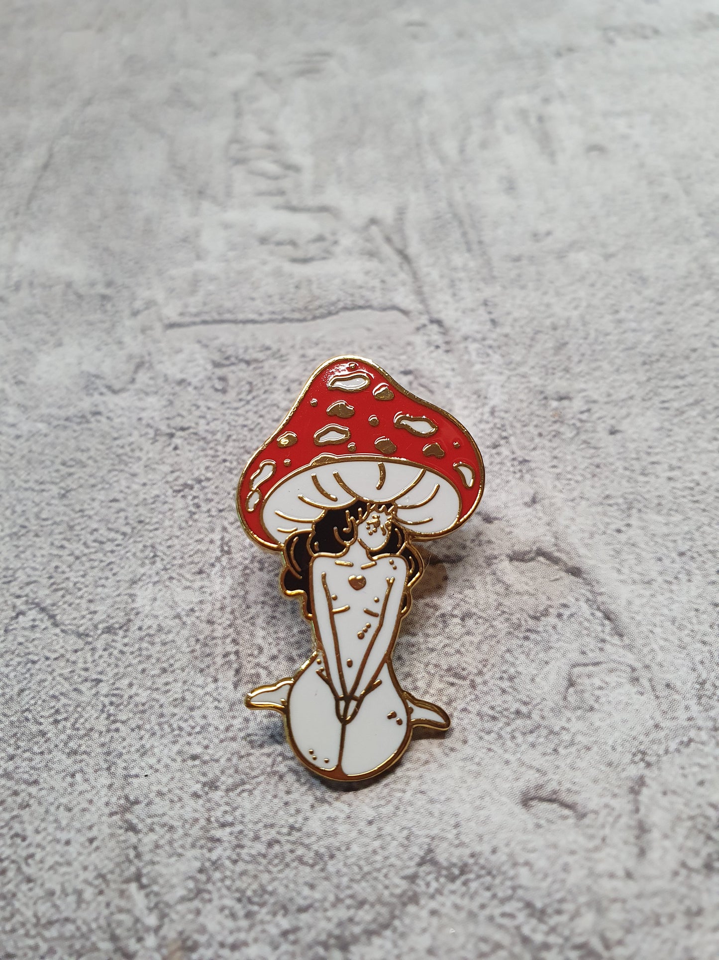 Shroom Head Pin