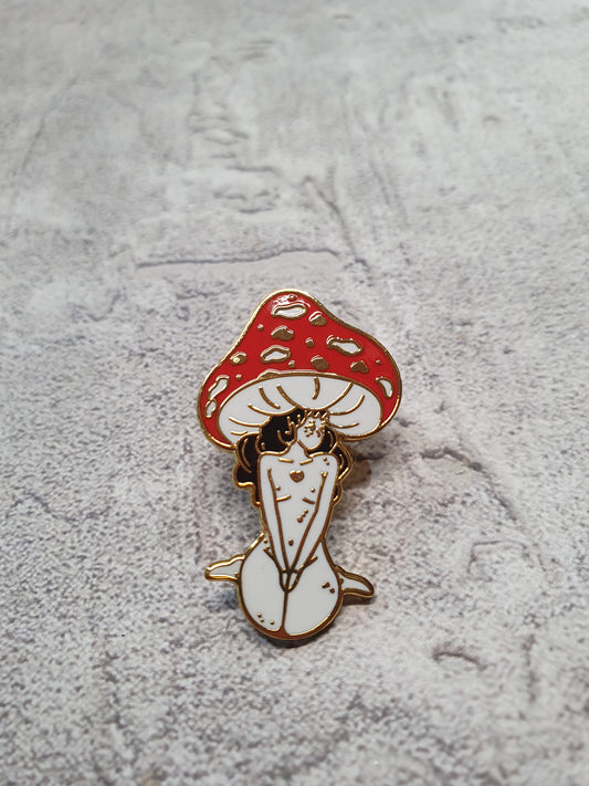 Shroom Head Pin